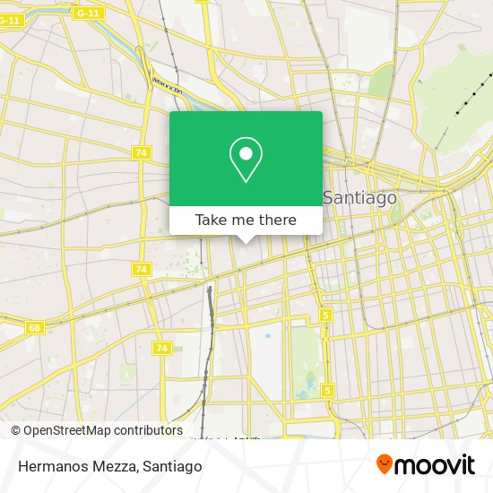 Hermanos Mezza map