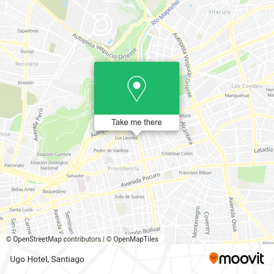 Ugo Hotel map