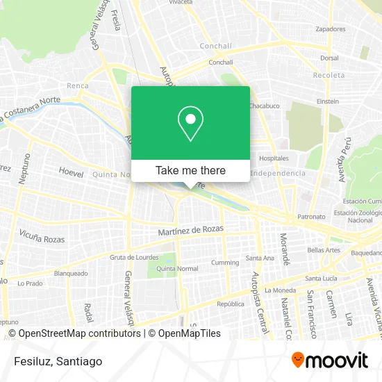 Fesiluz map
