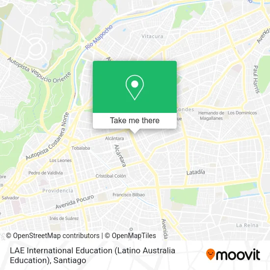 LAE International Education (Latino Australia Education) map