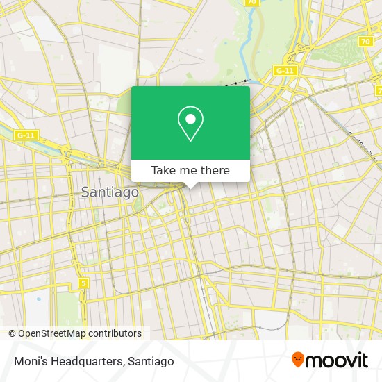 Moni's Headquarters map