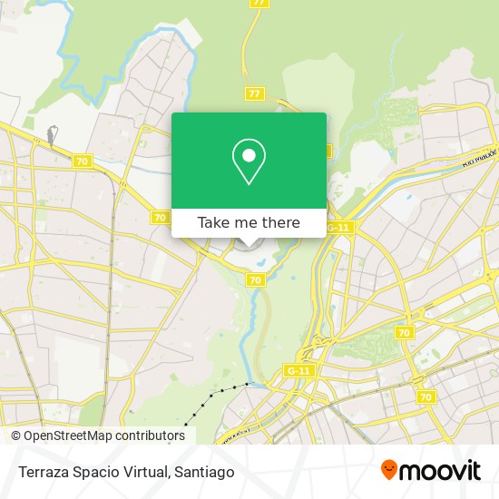 Mapa de Terraza Spacio Virtual