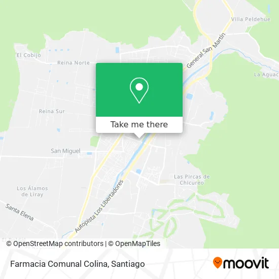 Farmacia Comunal Colina map
