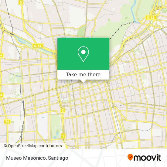 Museo Masonico map