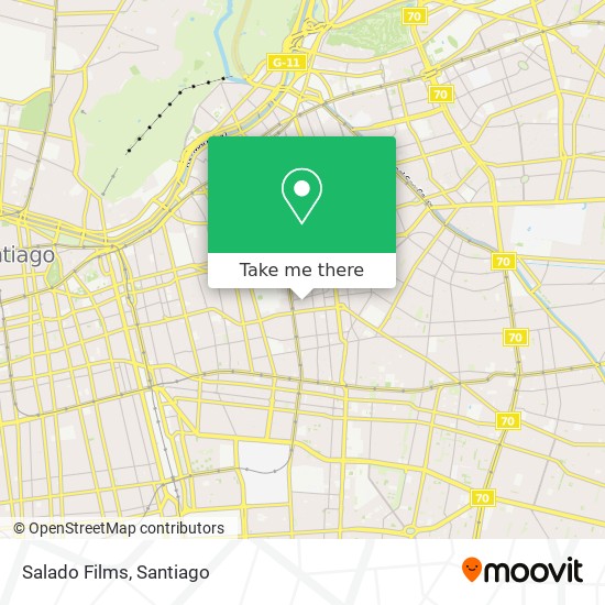 Salado Films map