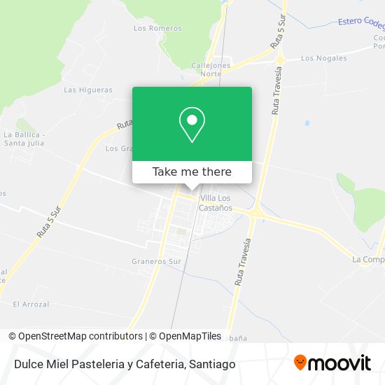 Dulce Miel Pasteleria y Cafeteria map
