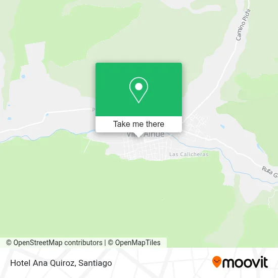 Hotel Ana Quiroz map