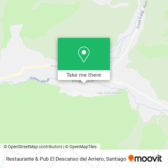 Mapa de Restaurante & Pub El Descanso del Arriero