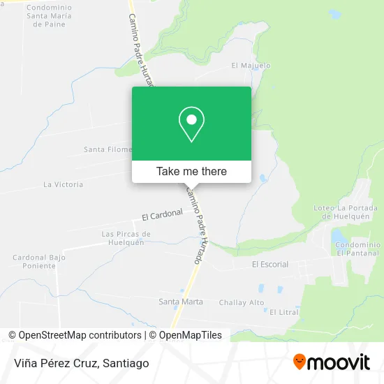 Viña Pérez Cruz map
