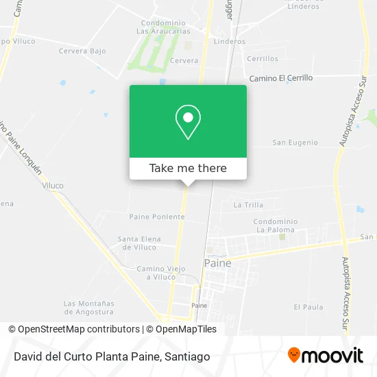 David del Curto Planta Paine map