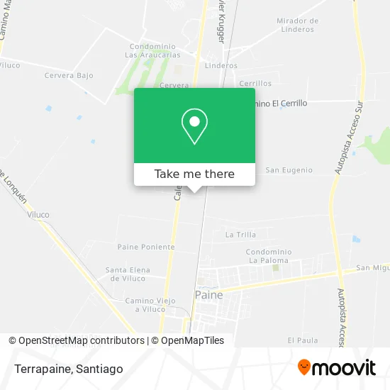 Terrapaine map