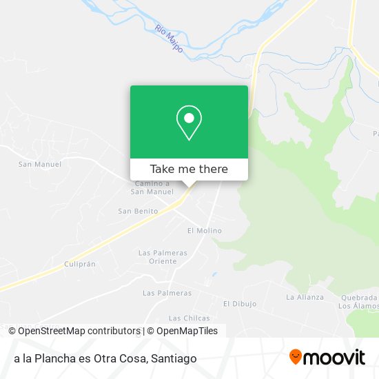 a la Plancha es Otra Cosa map