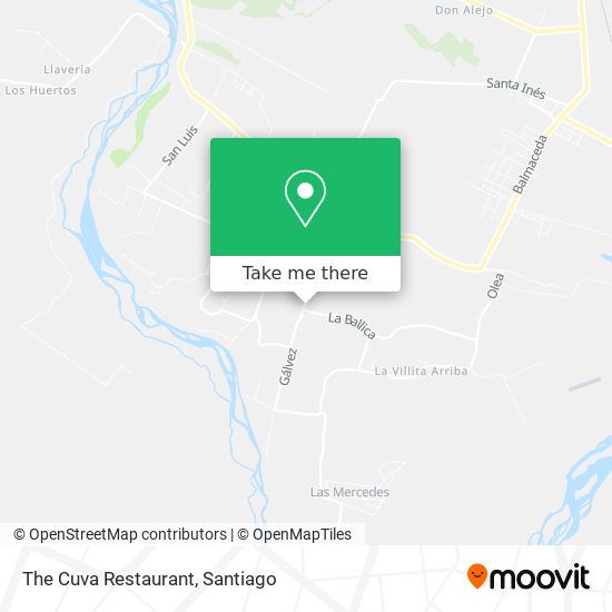 The Cuva Restaurant map