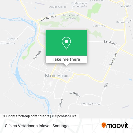 Mapa de Clínica Veterinaria Islavet