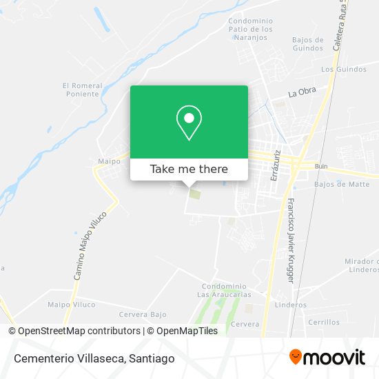 Cementerio Villaseca map