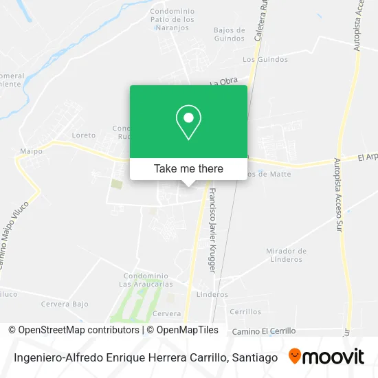 Ingeniero-Alfredo Enrique Herrera Carrillo map