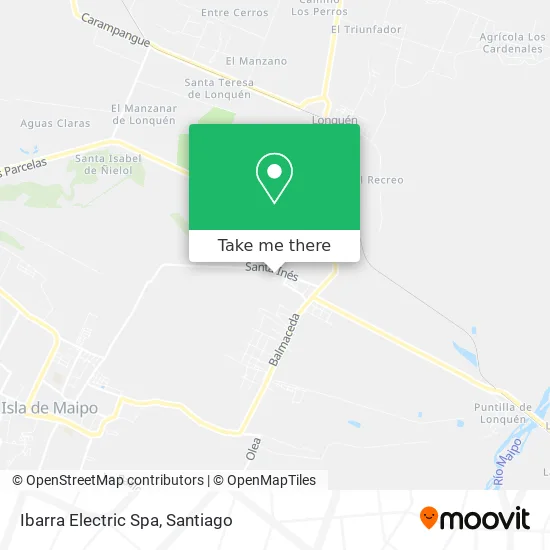 Mapa de Ibarra Electric Spa