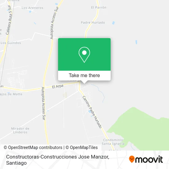 Constructoras-Construcciones Jose Manzor map