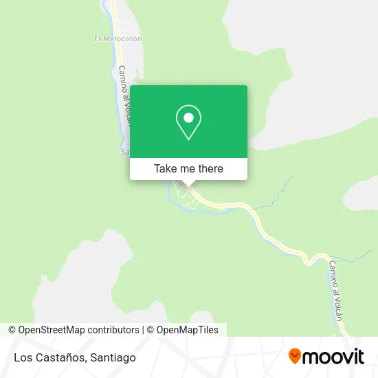 Los Castaños map