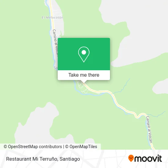 Restaurant Mi Terruño map