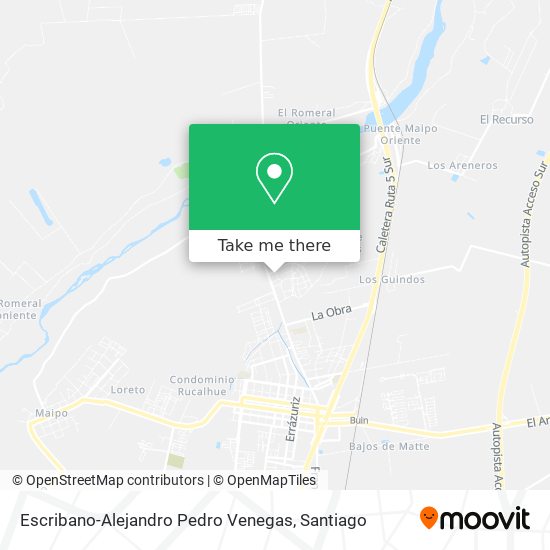 Mapa de Escribano-Alejandro Pedro Venegas