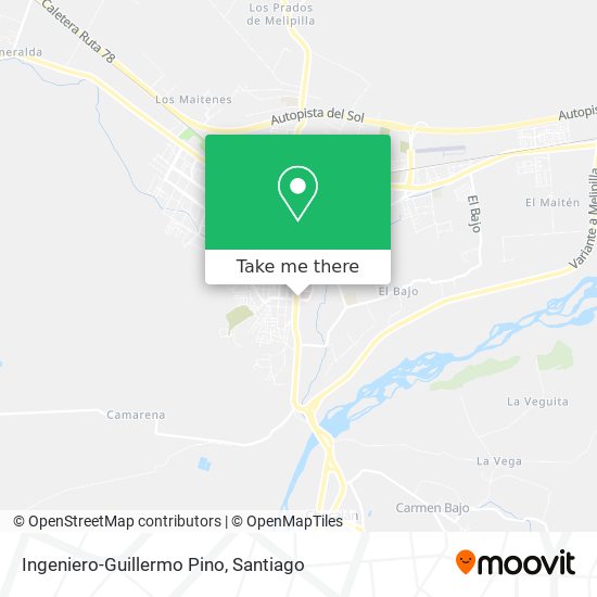 Ingeniero-Guillermo Pino map