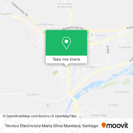 Técnico Electricista-María Silvia Mundaca map