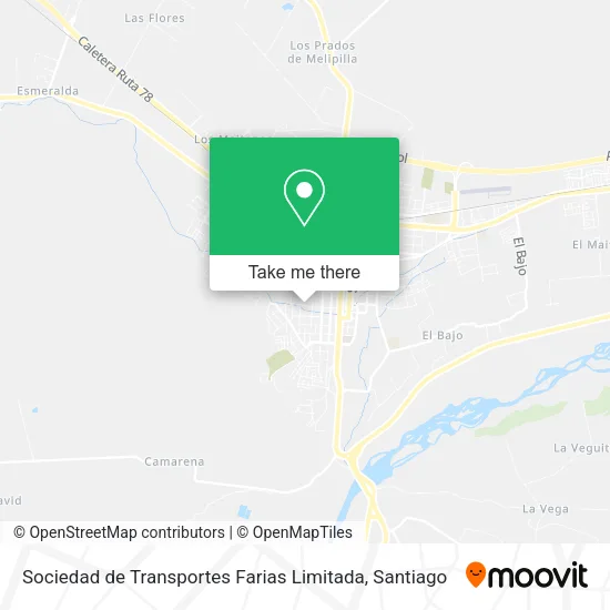 Sociedad de Transportes Farias Limitada map