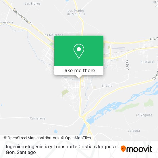 Ingeniero-Ingenieria y Transporte Cristian Jorquera Gon map