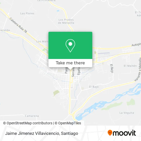 Jaime Jimenez Villavicencio map