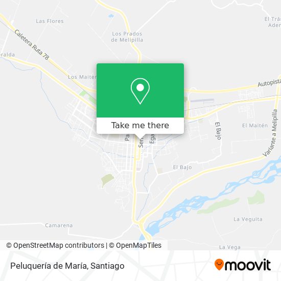 Mapa de Peluquería de María