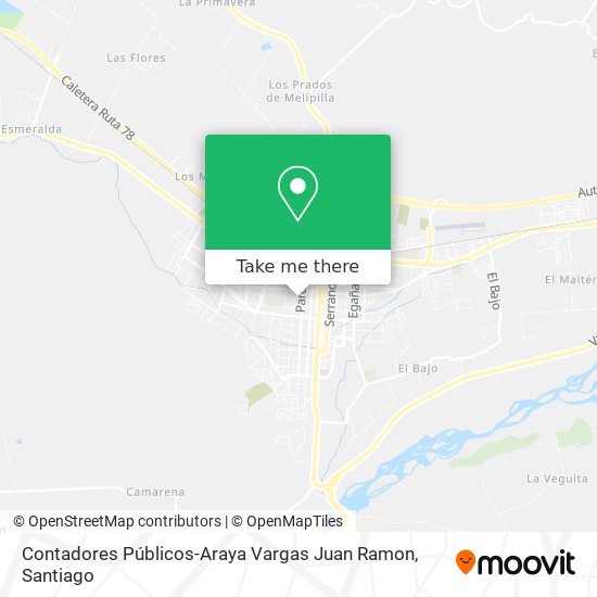 Contadores Públicos-Araya Vargas Juan Ramon map