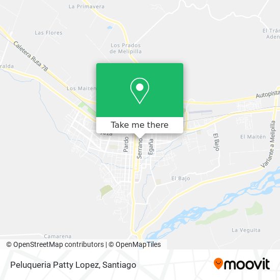 Peluqueria Patty Lopez map