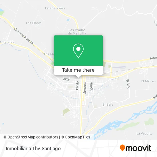 Inmobiliaria Thv map