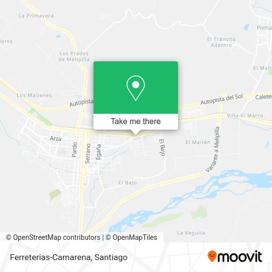 Ferreterias-Camarena map