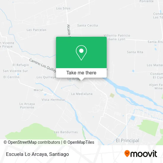 Escuela Lo Arcaya map