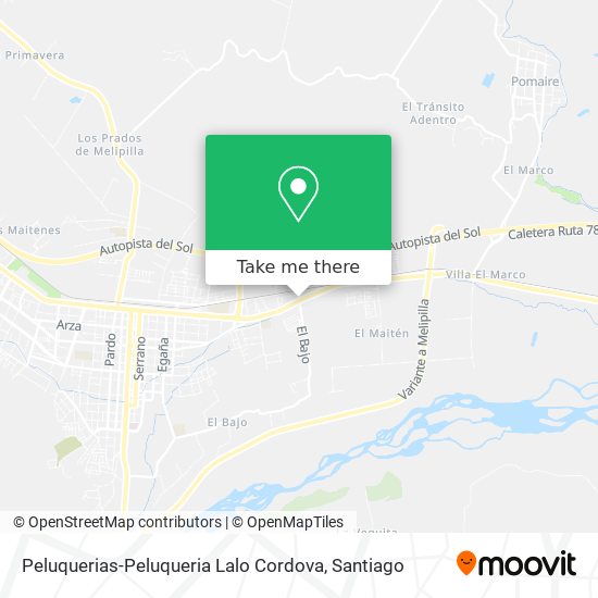 Peluquerias-Peluqueria Lalo Cordova map