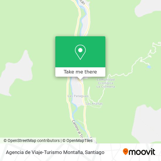 Agencia de Viaje-Turismo Montaña map