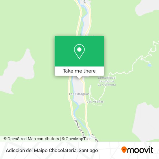 Adicción del Maipo Chocolateria map