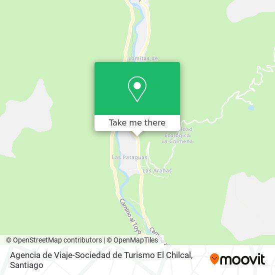 Agencia de Viaje-Sociedad de Turismo El Chilcal map