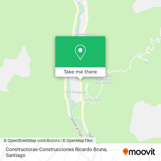 Mapa de Constructoras-Construcciones Ricardo Bruna