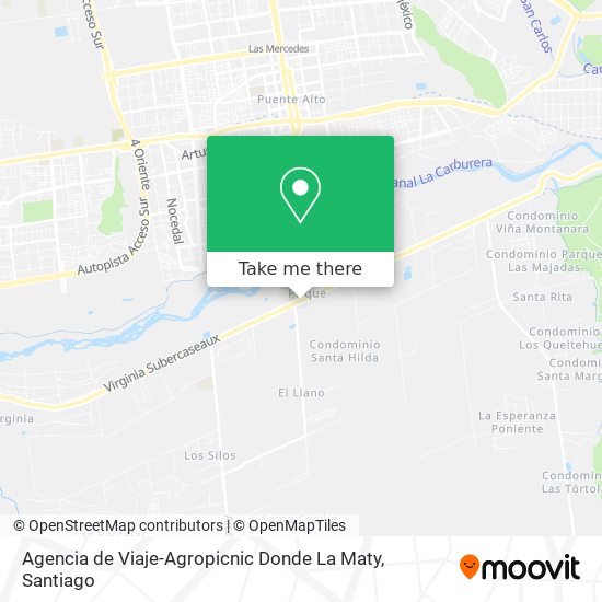 Agencia de Viaje-Agropicnic Donde La Maty map