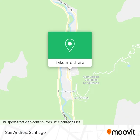 San Andres map