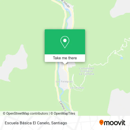 Escuela Básica El Canelo map