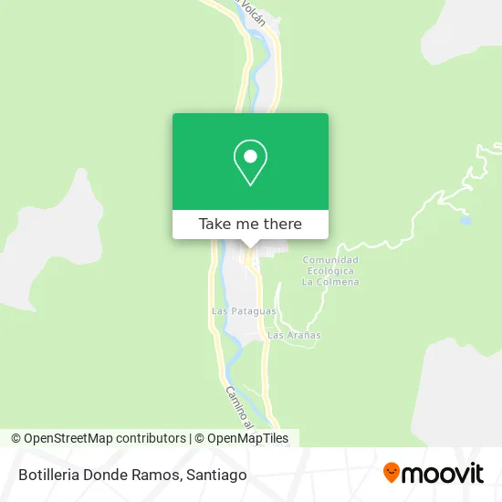 Mapa de Botilleria Donde Ramos