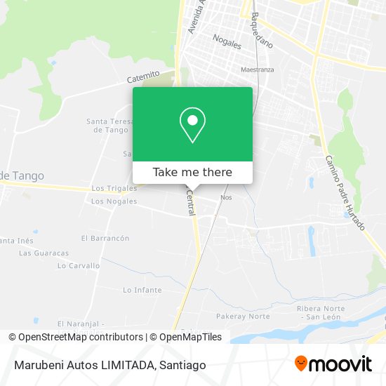 Marubeni Autos LIMITADA map