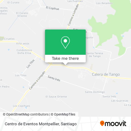 Mapa de Centro de Eventos Montpellier