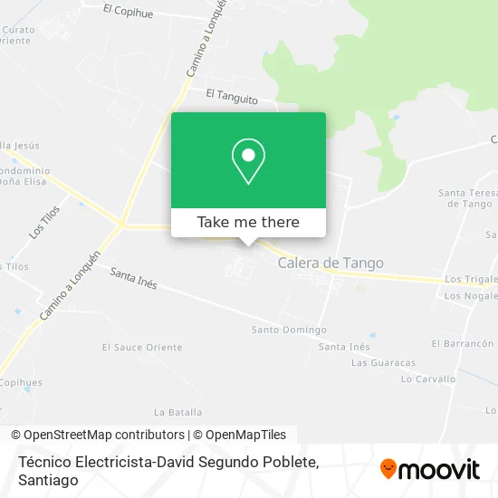 Técnico Electricista-David Segundo Poblete map
