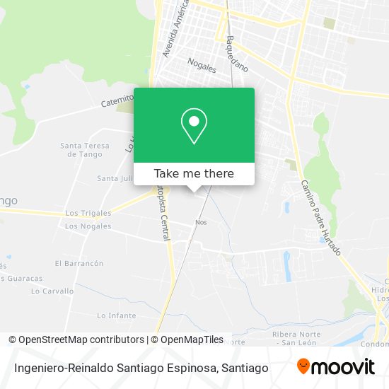 Ingeniero-Reinaldo Santiago Espinosa map