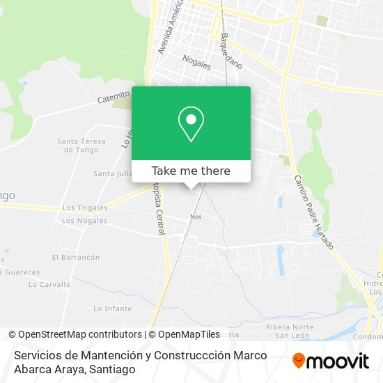 Servicios de Mantención y Construccción Marco Abarca Araya map